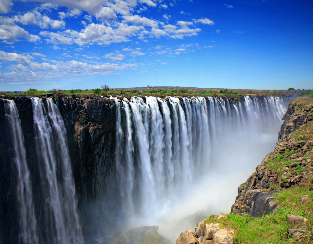 best countries to visit in May, Victoria falls in Zimbabwe