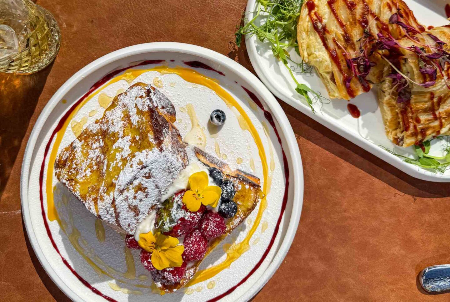 halal brunch manchester, French toast at Sip N Spice Wilsmlow