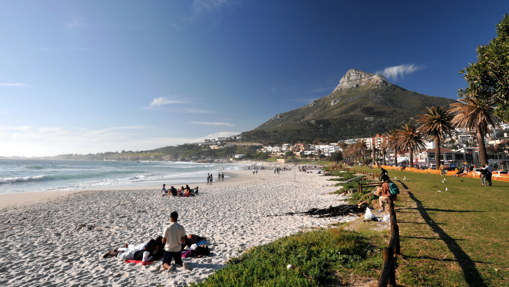 best countries to visit in October, Cape Town beach