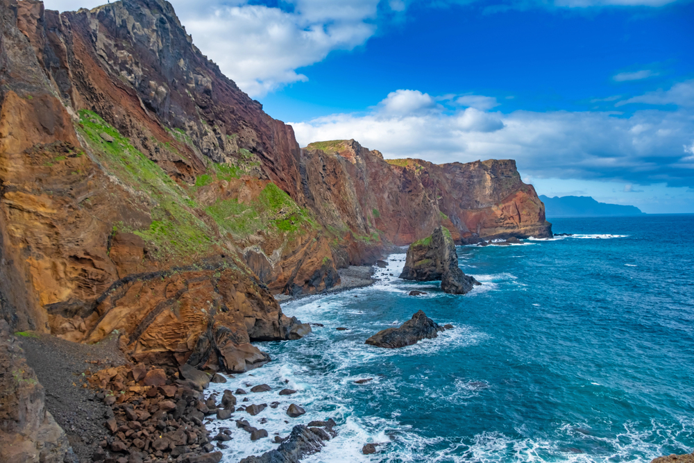 best places to visit in Europe in October, Madeira coastline