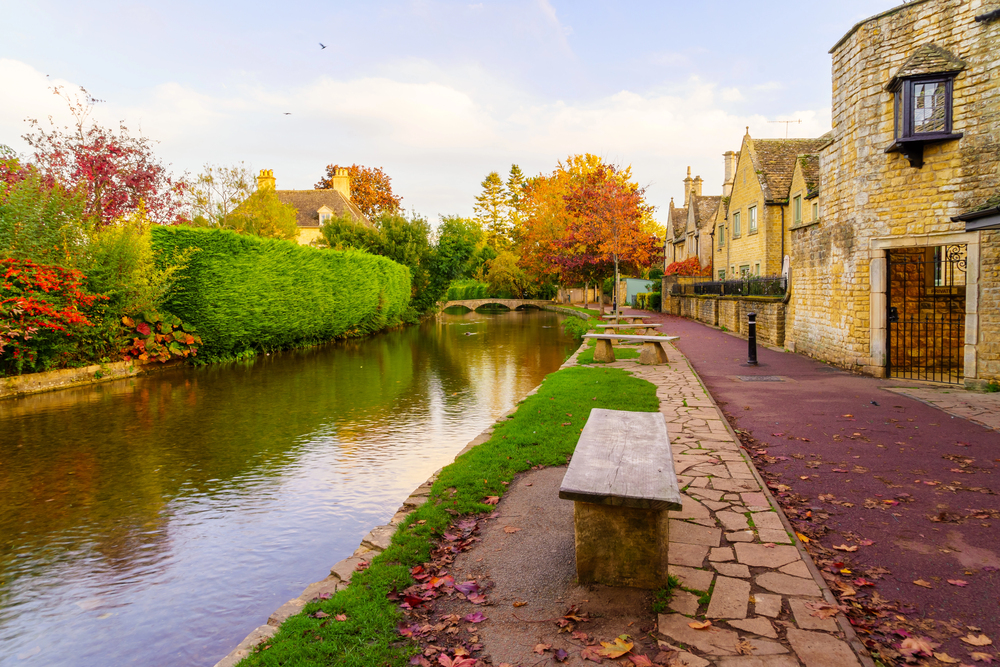 best places to visit in Europe in October, cotswolds village