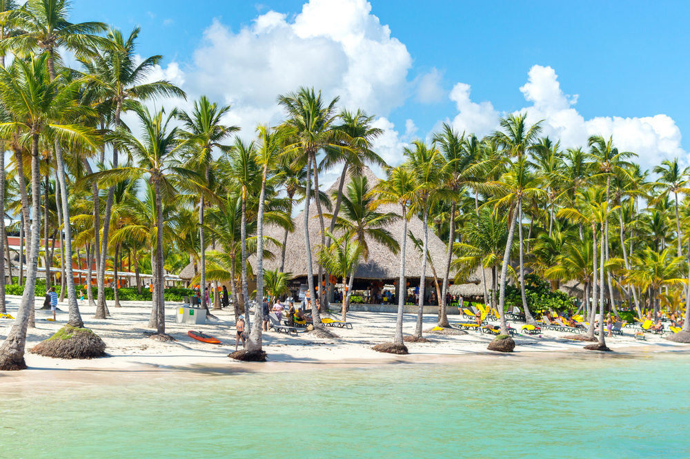 best Caribbean islands to visit in October, resort hotel in Punta Cana Dominican Republic