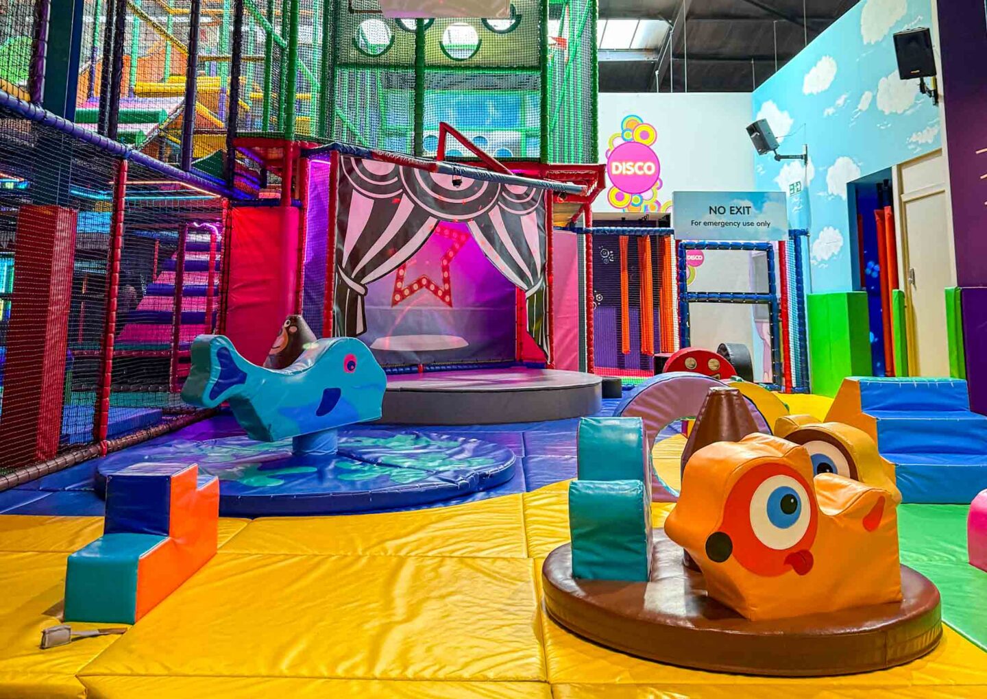 Family days out Cheshire, soft play at head over heels wilmslow