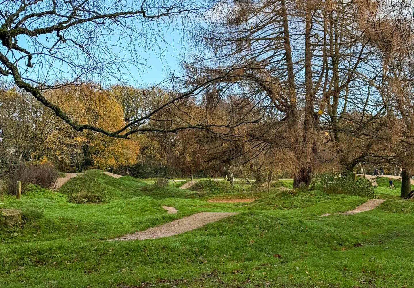 things to do in Manchester summer holiday with kids, Bike tracks at Wythenshawe park