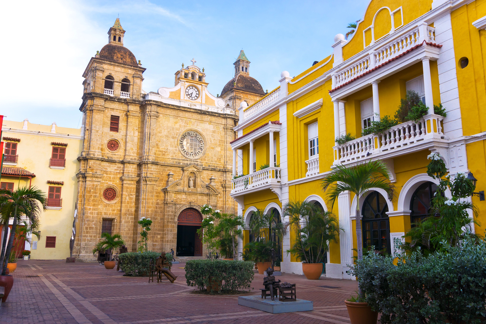 Cartagena old city, Best places to travel in December warm weather