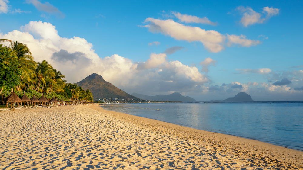 quiet beach in Mauritius, best countries to visit in November,