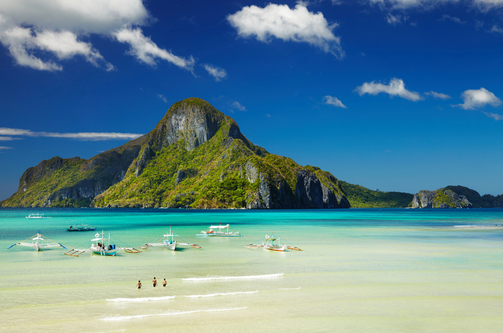 El Nido beach in Palawan, best places to visit in Asia in November,