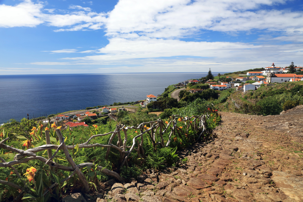 Coastline of Madeira Portugal, Best places to travel in December warm weather