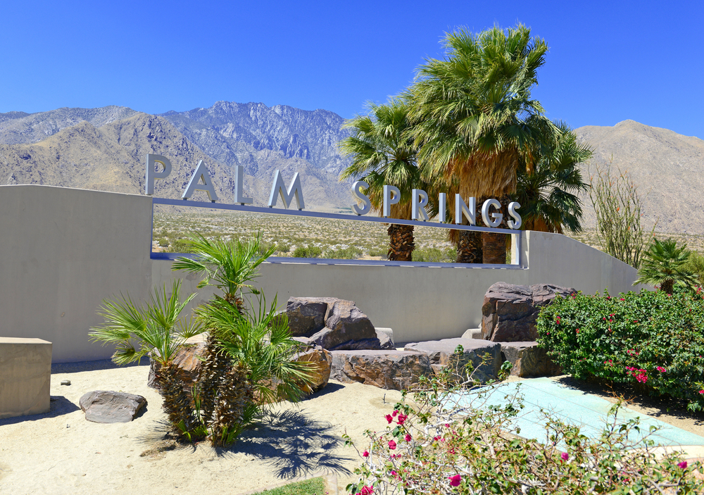 Palm Springs in winter, Best places to travel in December warm weather