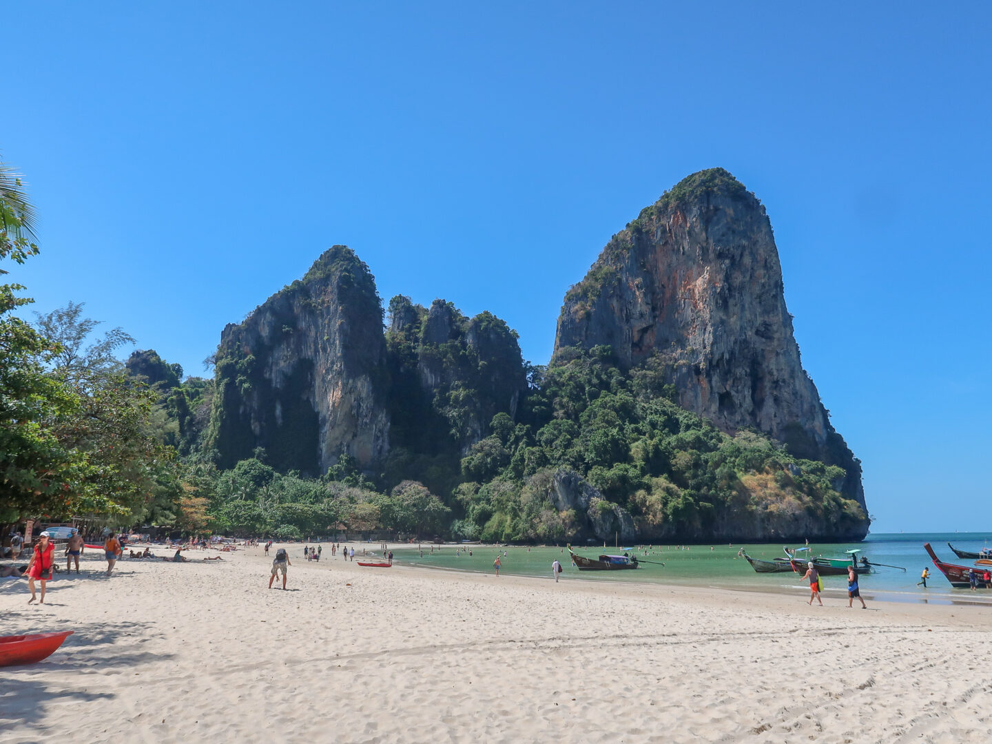 Railay beach in november, best places to visit in Asia in November,