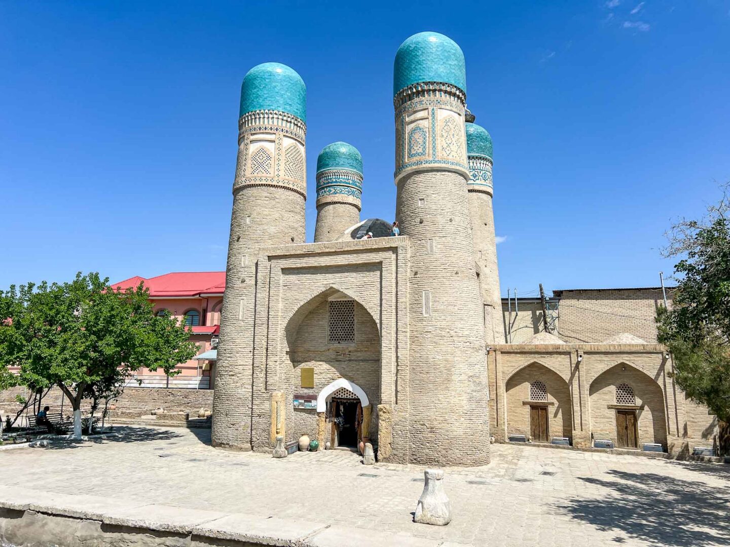mosque in Bukhara, Uzbekistan, best countries to visit in November