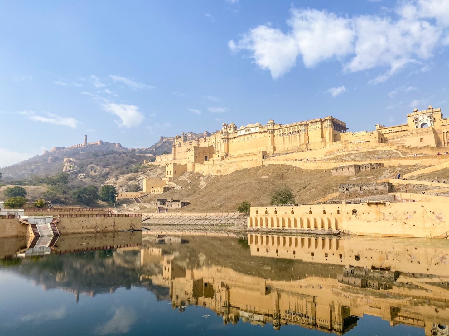 Jaipur Fort in Rajasthan India in November, best countries to visit in November