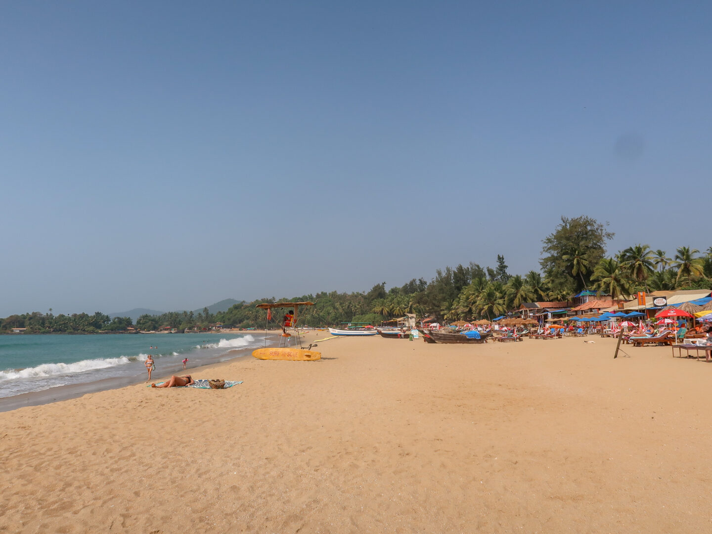 Beach in Goa in December, Best places to travel in December warm weather