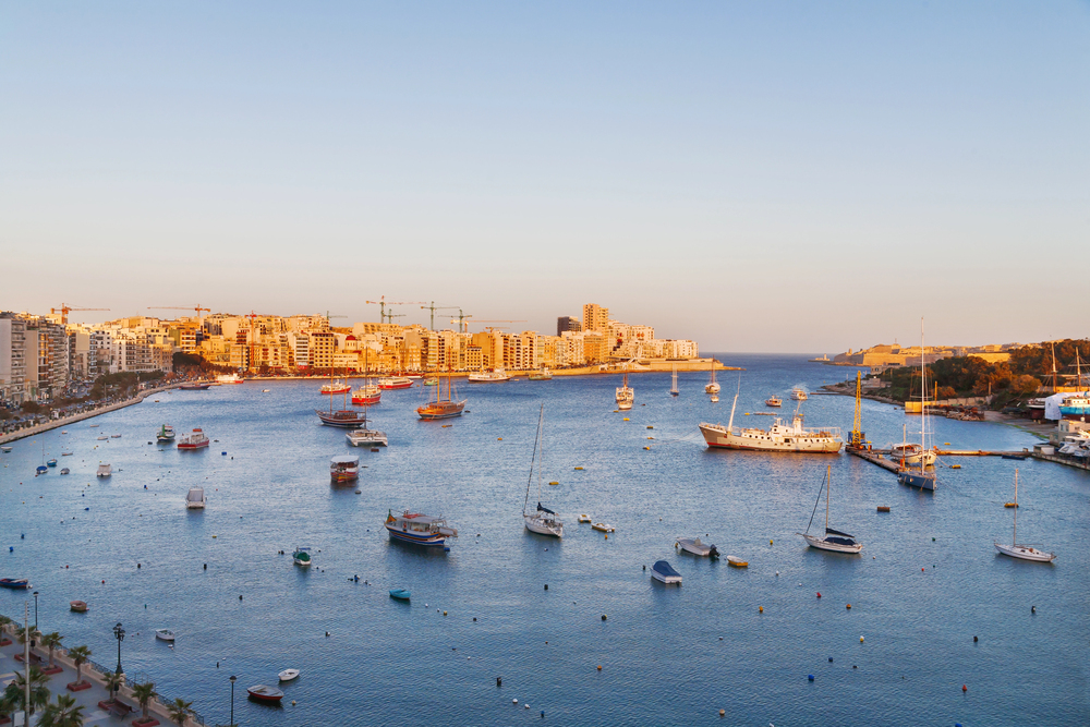 Malta harbour in winter, best countries to visit in January,