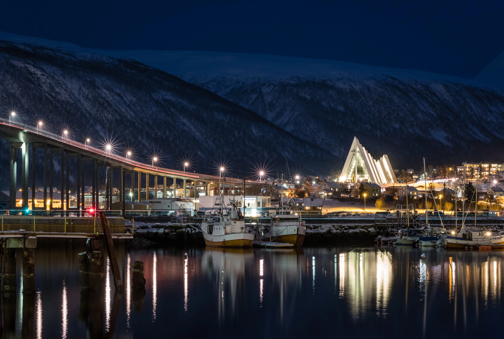 Tromso city in winter, best countries to visit in January,