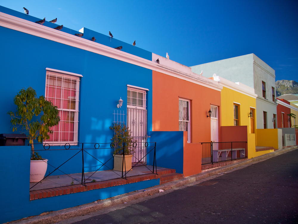 colourful houses in Bo Kaap Cape Town, best countries to visit in January