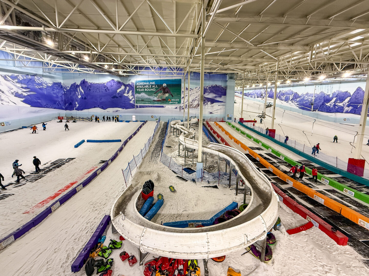 the snow centre snow play area, things to do in Manchester October half term